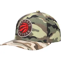 Mitchell & Ness Raptors Woodland Desert Snapback Hat - Men's