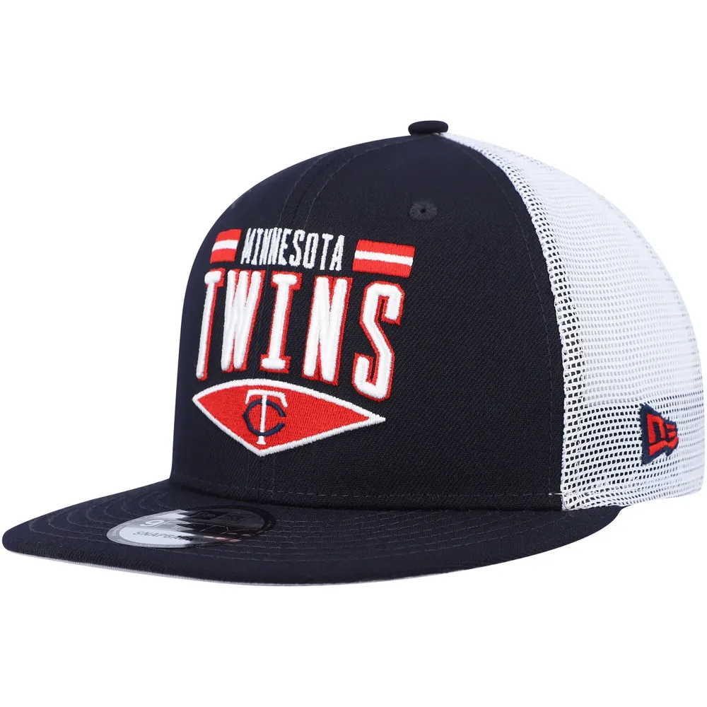 New Era Twins Base Trucker 9FIFTY Snapback Hat - Men's