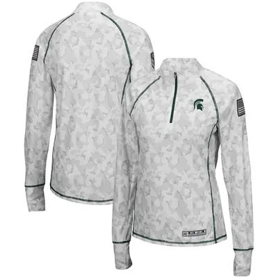 Colosseum Michigan State OHT Officer 1/4-Zip Jacket - Women's