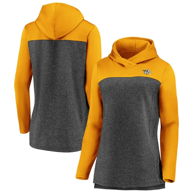 Lids Detroit Lions Antigua Women's Action Chenille Pullover Hoodie -  Heathered Black