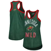 G-III Wild First Base Racerback Scoop Neck Tank Top - Women's