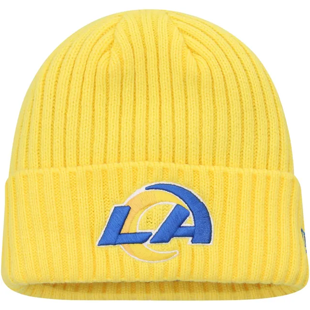 Lids Los Angeles Rams New Era Devoted Trucker 9TWENTY Snapback Hat -  Royal/Natural