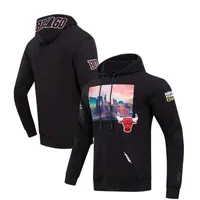 Pro Standard Bulls City Scape Pullover Hoodie - Men's