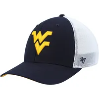 47 Brand West Virginia Basic Two-Tone Trophy Flex Hat - Men's