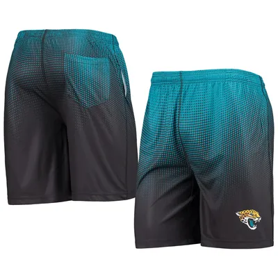 Forever Collectible Jaguars Pixel Gradient Training Shorts - Men's