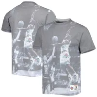 Mitchell & Ness Warriors Above the Rim Graphic T-Shirt - Men's