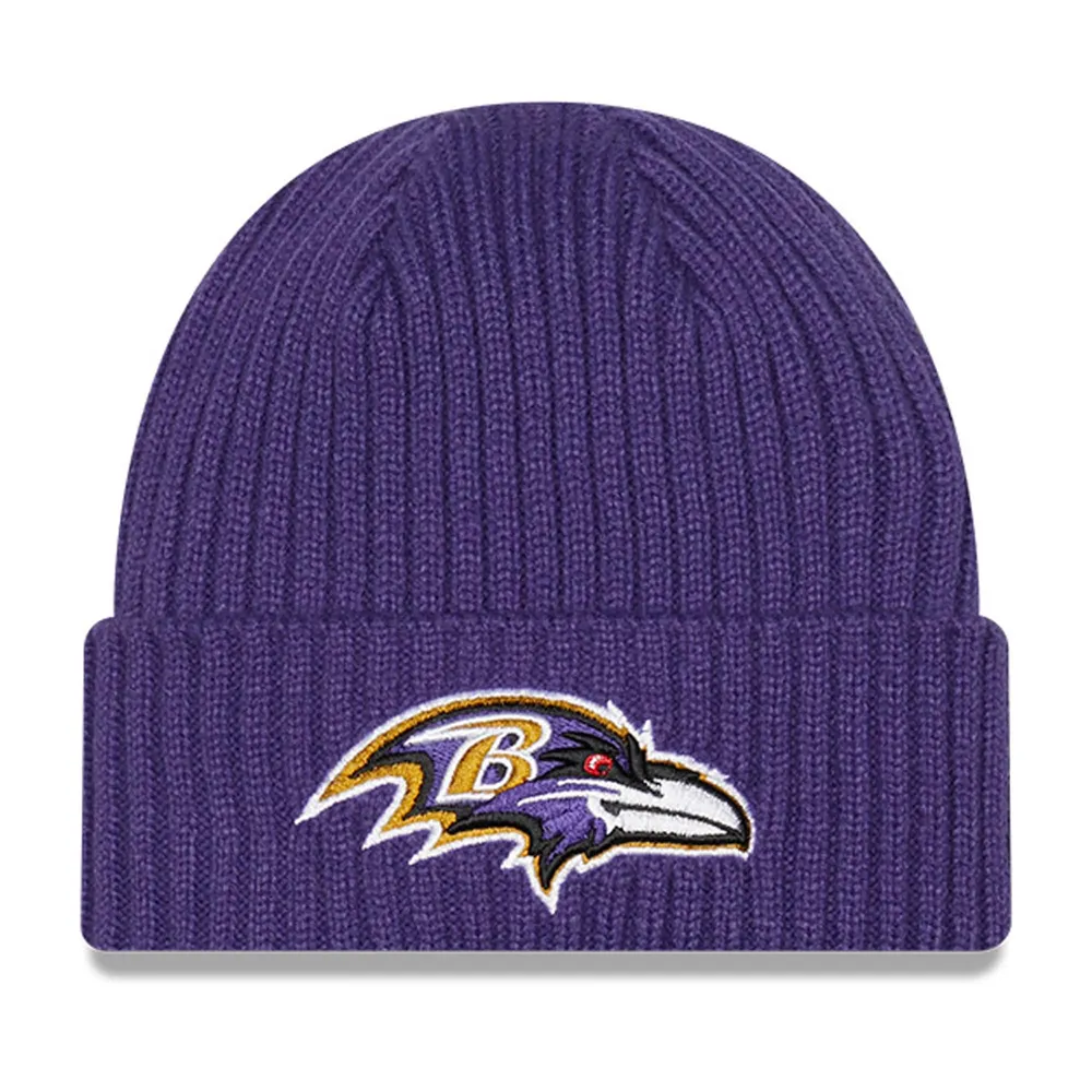 New Era Ravens Core Classic Knit Hat - Boys' Grade School