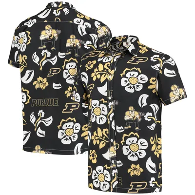 Wes & Willy Purdue Floral Button-Up Shirt - Men's