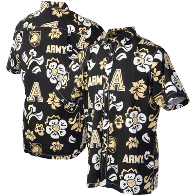 Wes & Willy Army Floral Button-Up Shirt - Men's