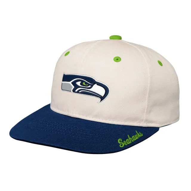 Lids Seattle Seahawks Youth Jacquard Tassel Knit Hat with Pom