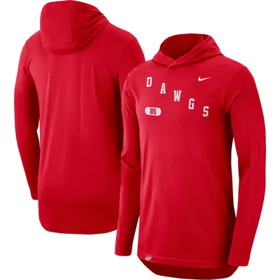 Nike Georgia Team Long Sleeve Hoodie T-Shirt - Men's