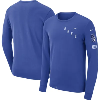 Nike Duke Repeat Logo 2-Hit Long Sleeve T-Shirt - Men's