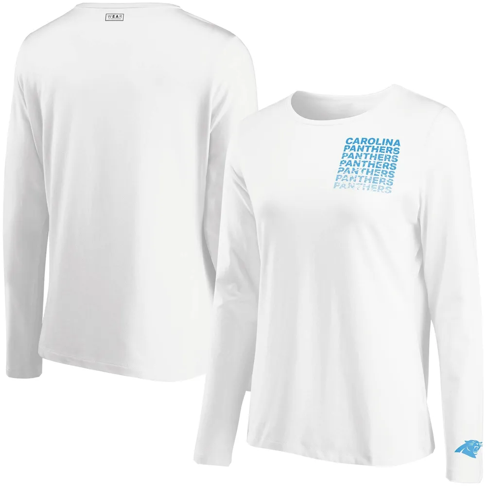 WEAR by Erin Andrews Panthers Repeat Long Sleeve T-Shirt - Women's