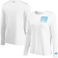 WEAR by Erin Andrews Panthers Repeat Long Sleeve T-Shirt - Women's