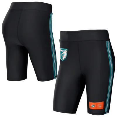 WEAR by Erin Andrews Dolphins Biker Shorts - Women's