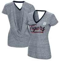 Touch Tigers Halftime Back Wrap Top V-Neck T-Shirt - Women's