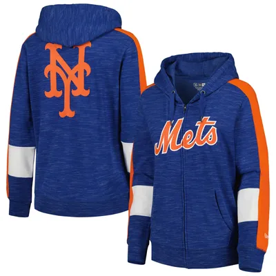 New Era Mets Colorblock Full-Zip Hoodie - Women's