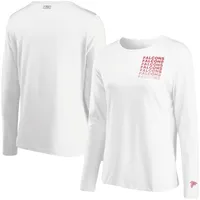 WEAR by Erin Andrews Falcons Repeat Long Sleeve T-Shirt - Women's