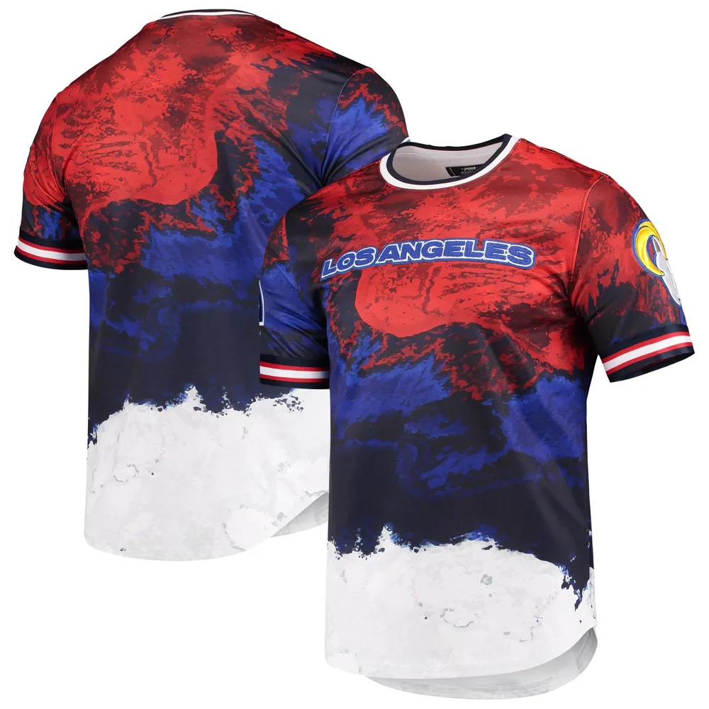 Pro Standard Rams Americana Dip-Dye T-Shirt - Men's