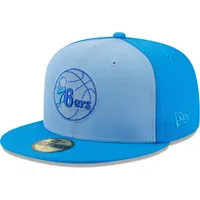 New Era 76ers Tri-Tone 59FIFTY Fitted Hat - Men's