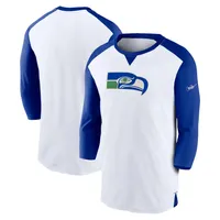 Nike Seahawks Rewind 3/4-Sleeve T-Shirt - Men's