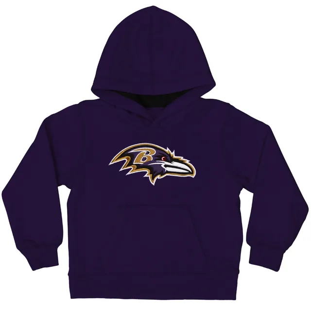 Outerstuff Big Boys Purple Baltimore Ravens Draft Pick Pullover