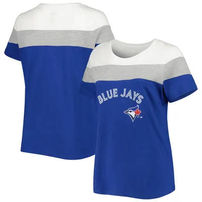 Profile Blue Jays Plus Colorblock T-Shirt - Women's