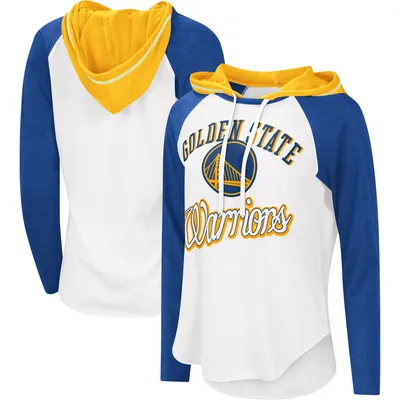 G-III Warriors MVP Raglan Hoodie Long Sleeve T-Shirt - Women's