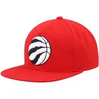 Mitchell & Ness Raptors Bred Snapback Adjustable Hat - Men's