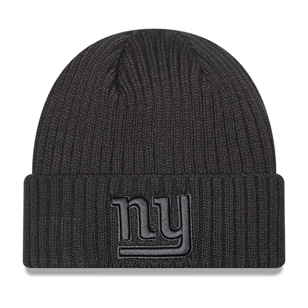 Men's New Era Gray New York Giants Core Classic Cuffed Knit Hat