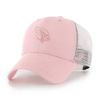 47 Brand Cardinals Haze Clean Up Trucker Snapback Hat - Women's