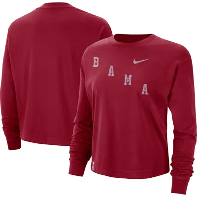 Nike Alabama Boxy Varsity Long Sleeve T-Shirt - Women's