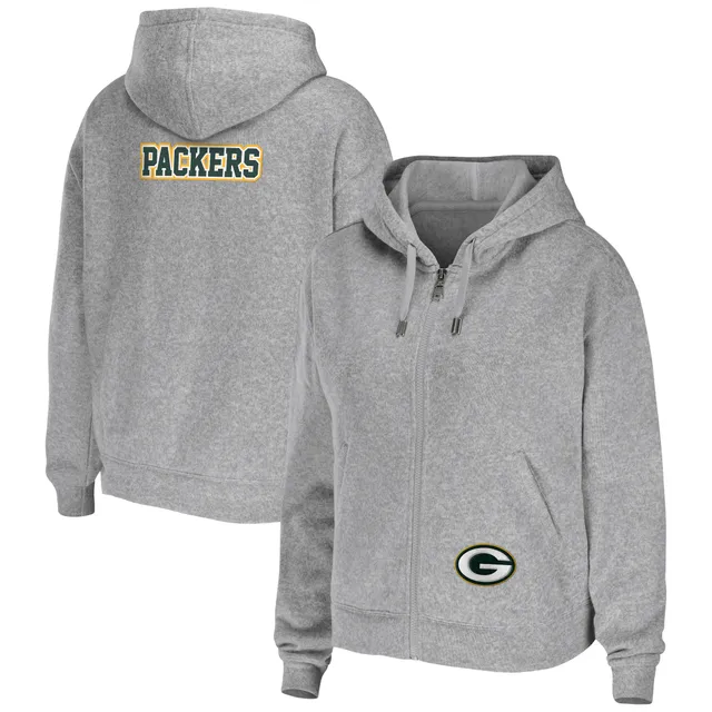 Women's Tommy Hilfiger Green Bay Packers Becca Drop Shoulder Pullover Hoodie