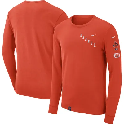 Nike Syracuse Repeat Logo 2-Hit Long Sleeve T-Shirt - Men's