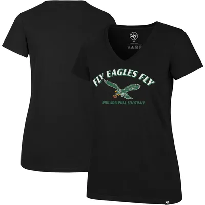 Philadelphia Eagles Fanatics Branded Personalized Name & Number Evanston  Stencil T-Shirt - Heather Gray