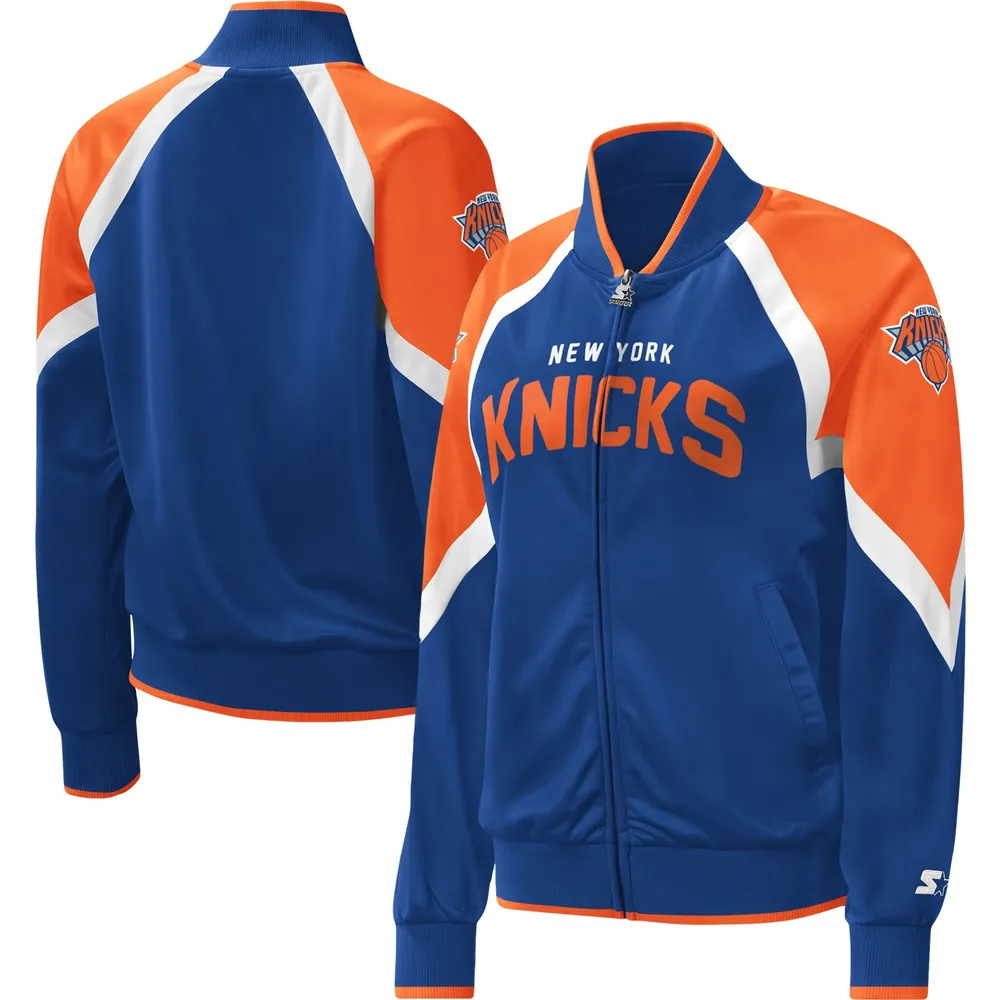 Starter Knicks Slam Dunk Raglan Full-Zip Track Jacket - Women's