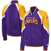 Starter Lakers Slam Dunk Raglan Full-Zip Track Jacket - Women's