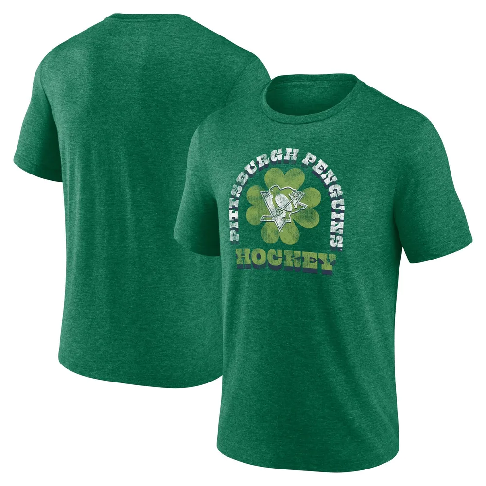 Fanatics Penguins St. Patrick's Day Celtic Arch T-Shirt - Men's