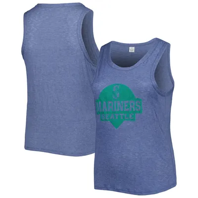 Soft as a Grape Mariners Plus High Neck Tank Top - Women's