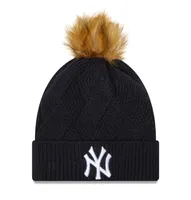 New Era Yankees Snowy Knit Hat - Women's