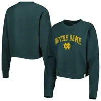 League Collegiate Wear Notre Dame Classic Campus Timber Sweatshirt - Women's