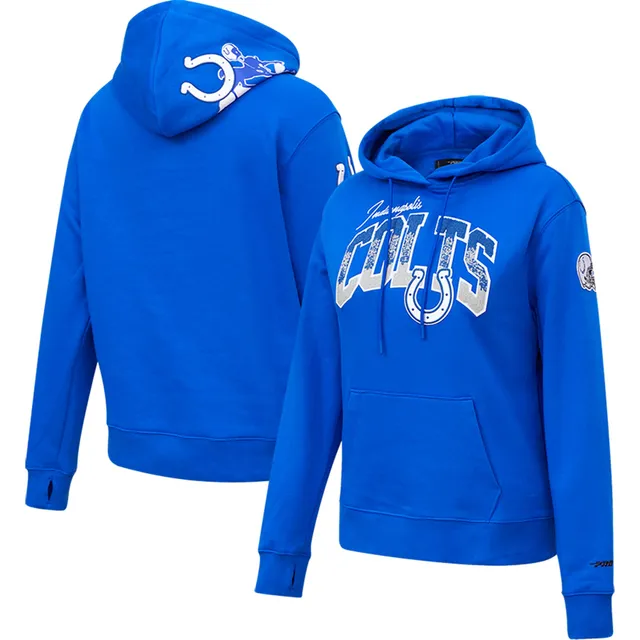 Men's Pro Standard Royal Indianapolis Colts Logo Pullover Hoodie