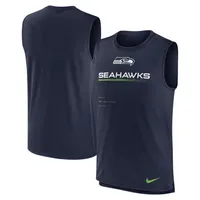 Nike Seahawks College Muscle Trainer Tank Top - Men's