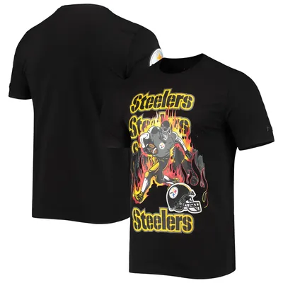 Pro Standard Steelers Skeleton T-Shirt - Men's