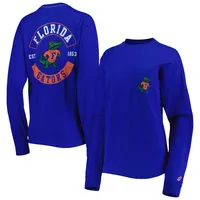 League Collegiate Wear Florida Oversized Pocket Long Sleeve T-Shirt - Women's