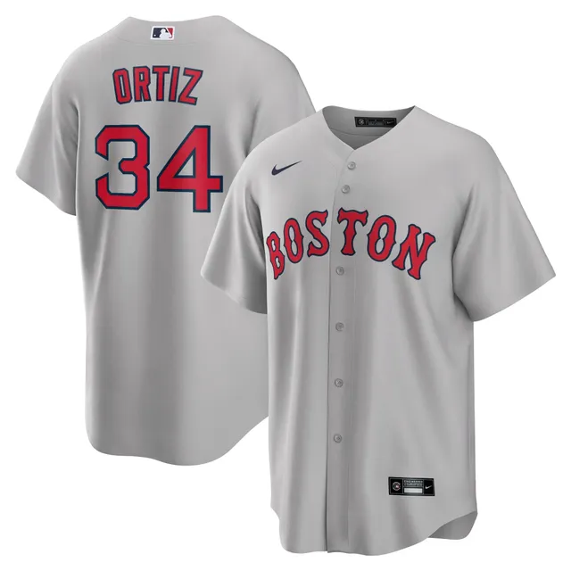 David Ortiz Boston Red Sox Nike Retired Player City Connect Replica Jersey  - Gold