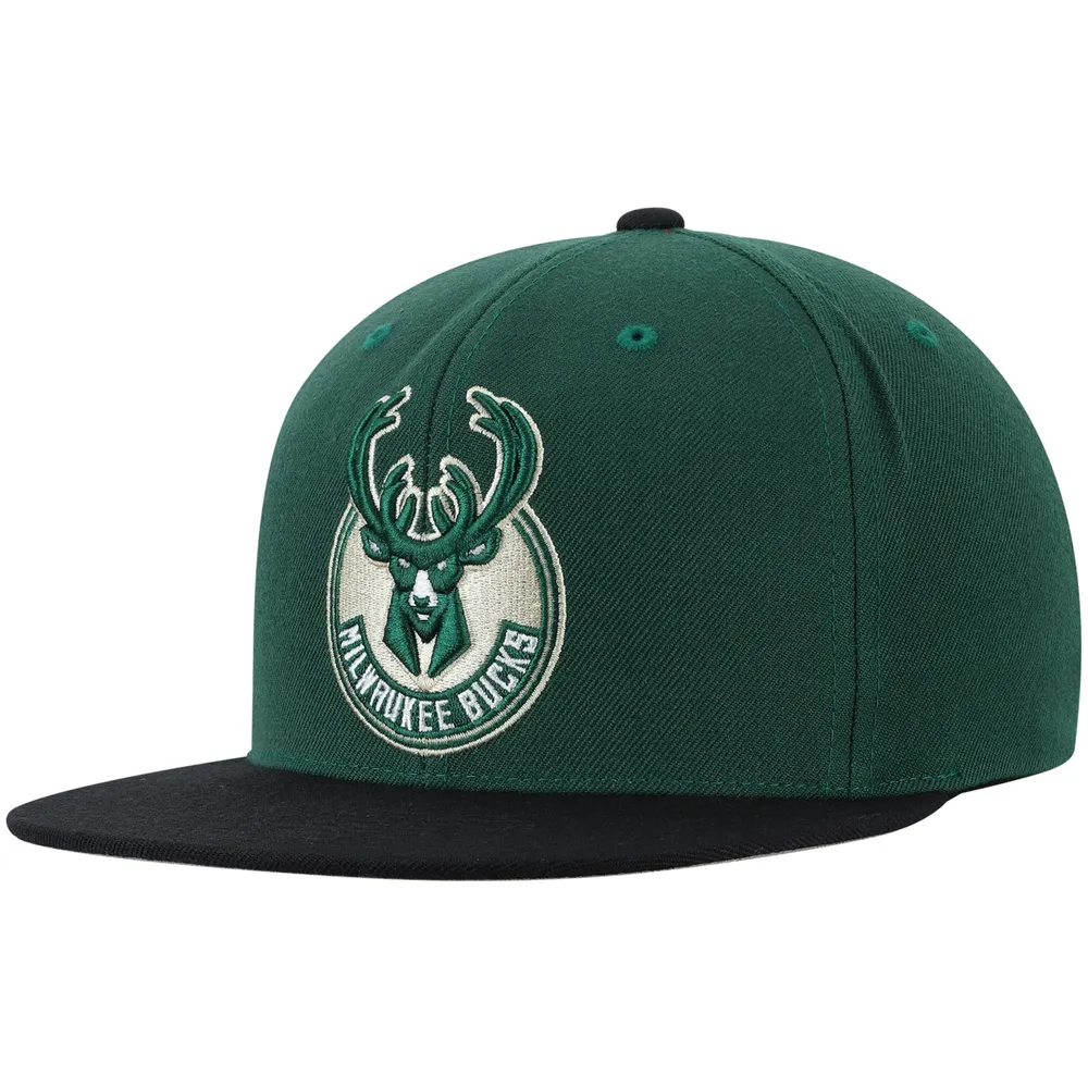 Mitchell & Ness Bucks Hunter Two-Tone Wool Snapback Hat - Men's