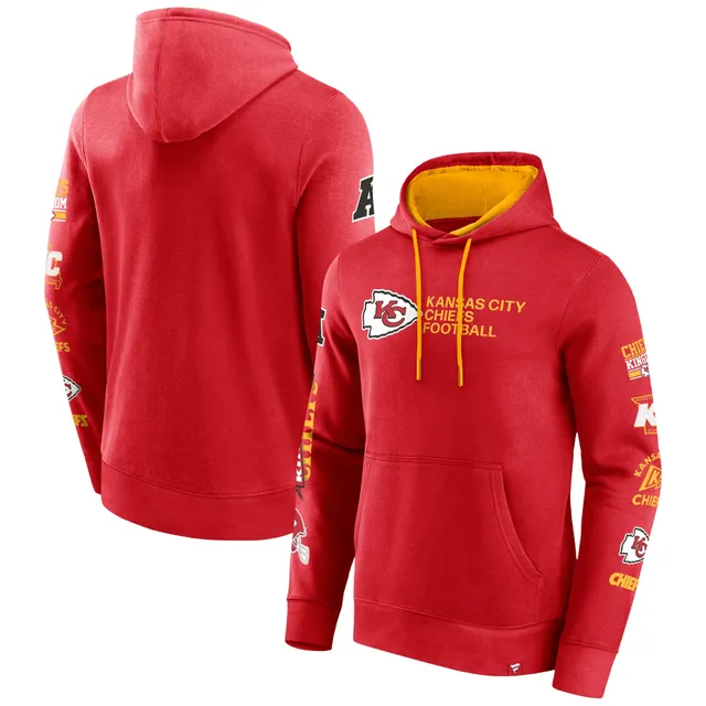 Kansas City Chiefs Antigua Victory Pullover Hoodie - White