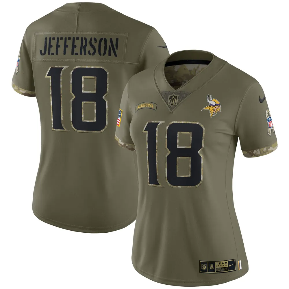 Nike Vikings 2022 Salute To Service Limited Jersey - Women's