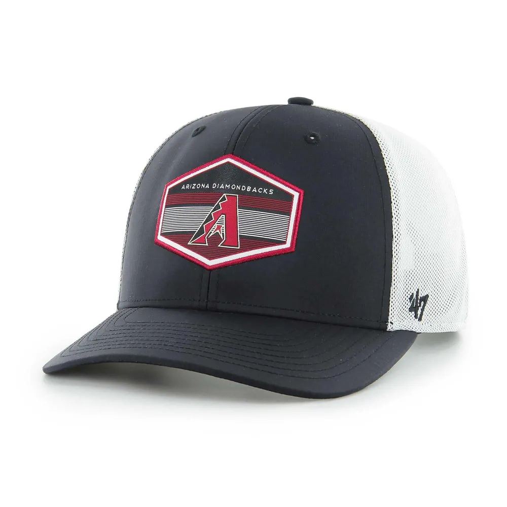47 Brand Diamondbacks Burgess Trucker Snapback Hat - Men's